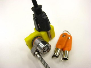 electric cor plug lock using your Microsaver or Clicksafe